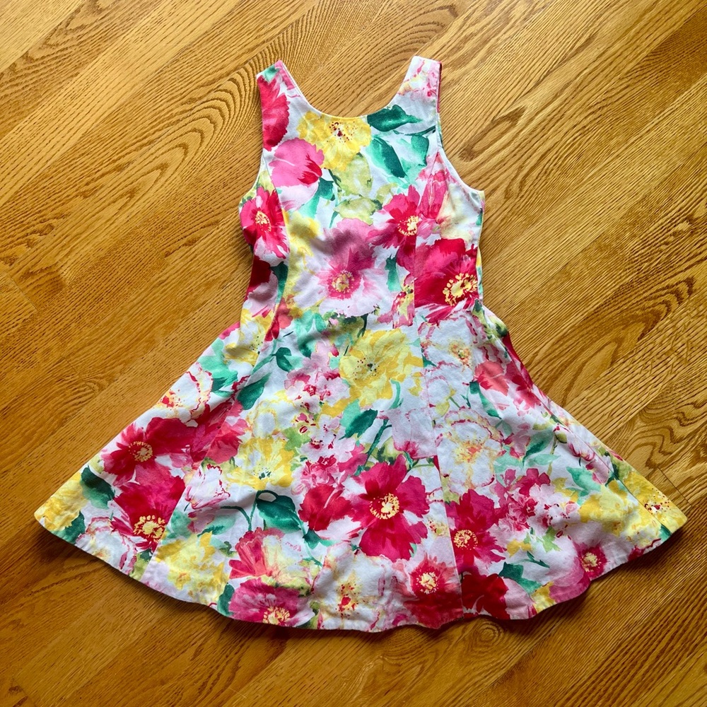 Polo Ralph Lauren Girls Multicolor Dress Size 5